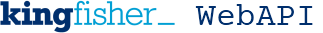 Kingfisher WebAPI logo